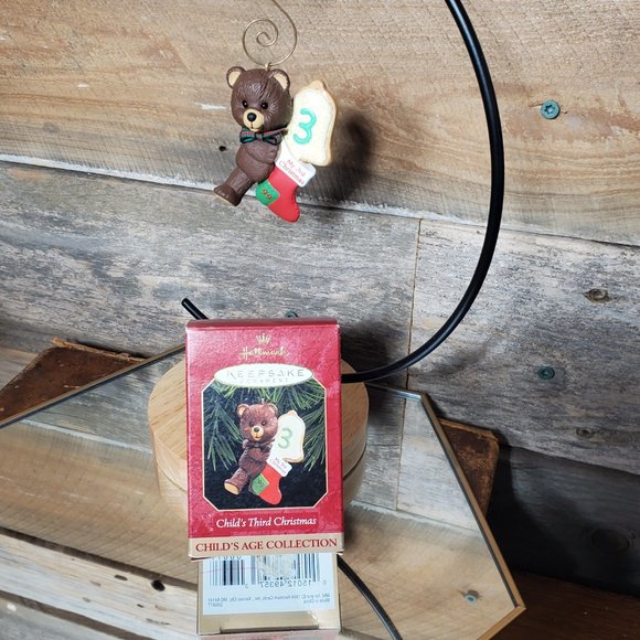 1999 Child's Third Christmas  Hallmark Keepsake Ornament - Picture 5 of 5